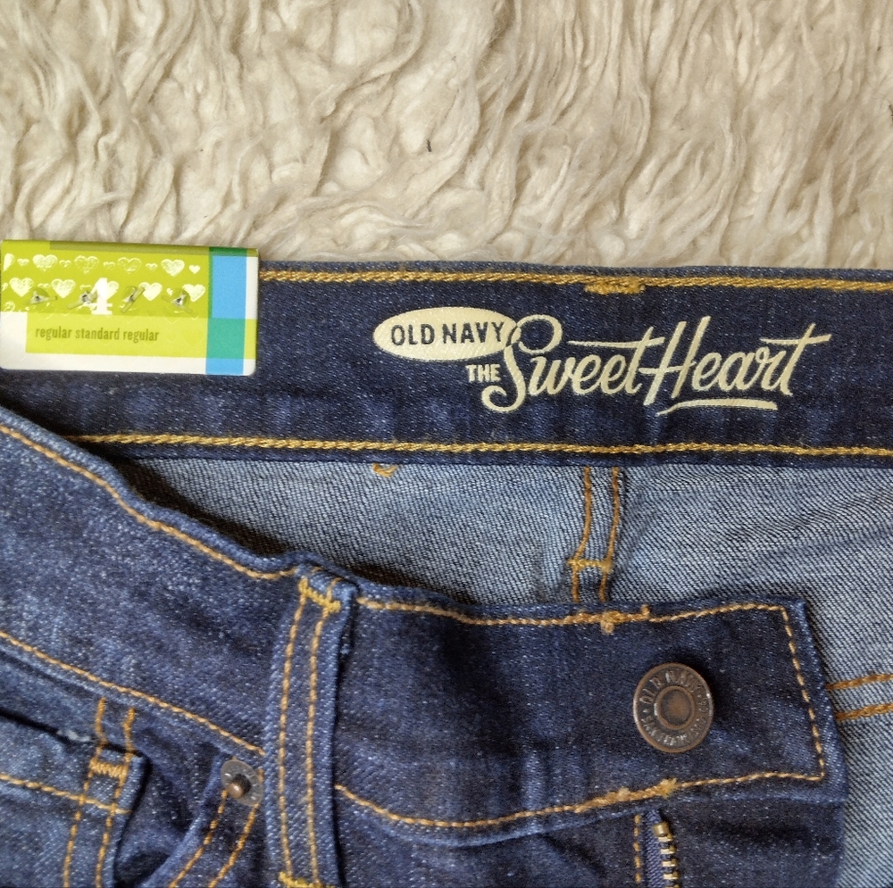 Old Navy The Sweetheart Denim Jeans Size 4 - Picture 6 of 10